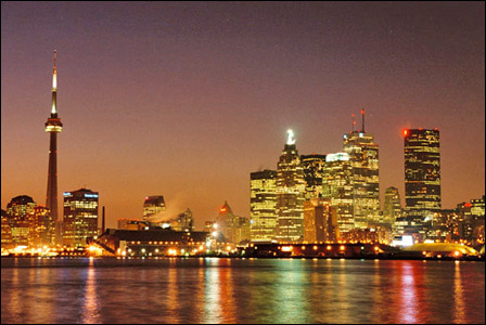Toronto City Scape at night